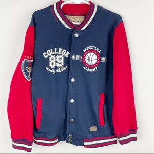 Boys Lee Varsity Letterman Jacket Size 5